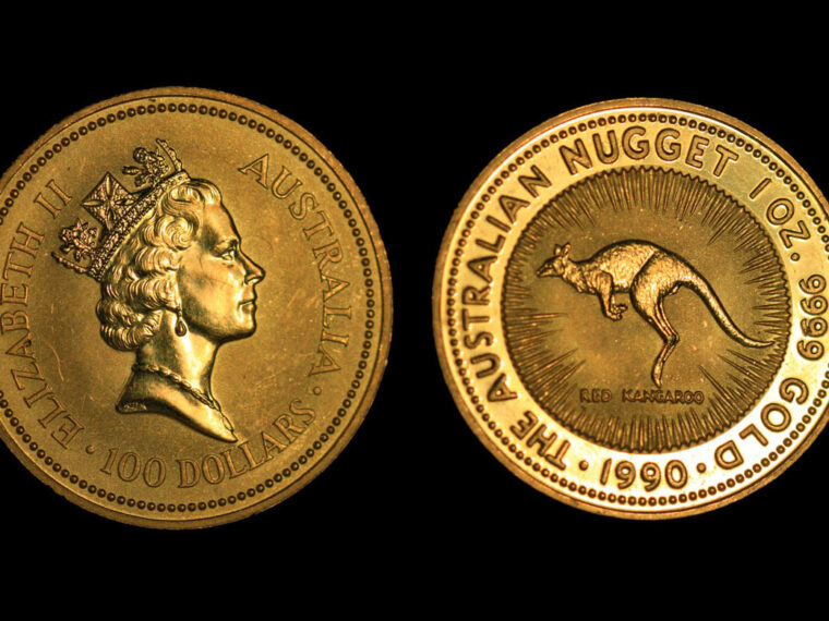100 AUD 1990